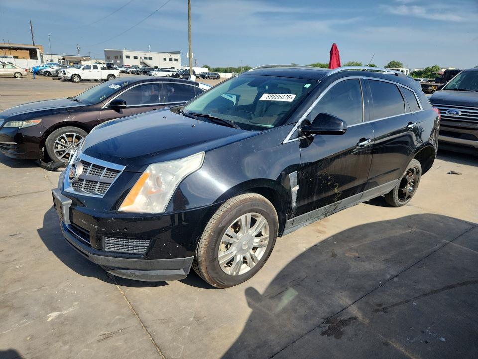 2012 Cadillac Srx VIN 3GYFNAE3XCS657738 COPART salvage auction — SIDE, Tx - Salvage Vehicle Title, sold $800 on 2026-08-03 (photo 1)