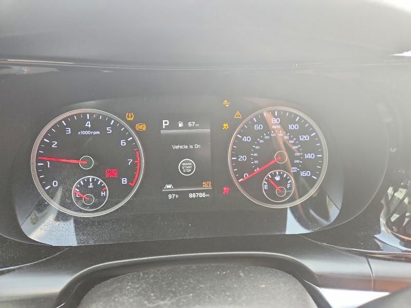 2023 Kia K5 VIN 5XXG44J8XPG200195 COPART salvage auction — FRONT END, LA - CERT OF TITLE-SALVAGE, sold $4,650 on 2026-07-22 (photo 9)