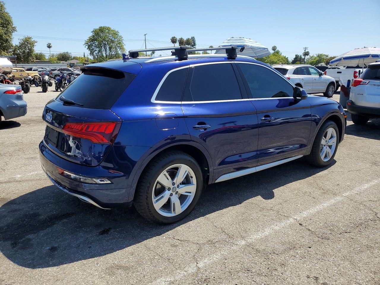 2019 Audi Q5 VIN WA1BNAFY7K2049694 COPART salvage auction — Front End, CA - SALVAGE CERTIFICATE, sold $10,100 on 2026-07-10 (photo 3)