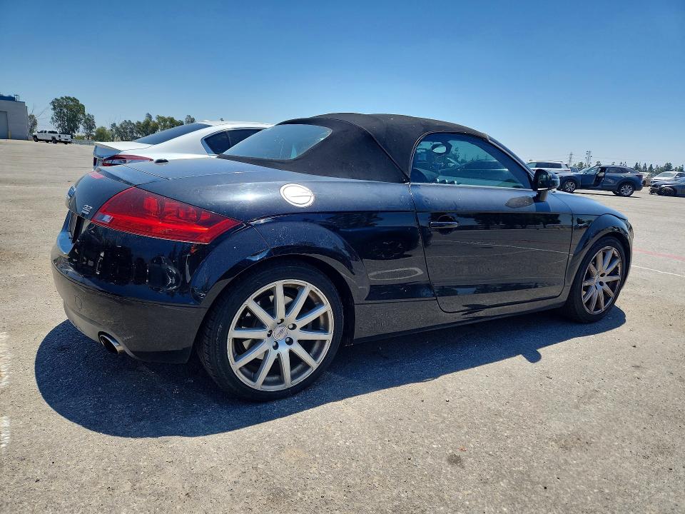 2008 Audi Tt VIN TRURD38J981031379 COPART salvage auction — MINOR DENT/SCRATCHES, Ca - Dis/Dlr/Exp Only Clean Title, sold $1,200 on 2026-07-07 (photo 3)
