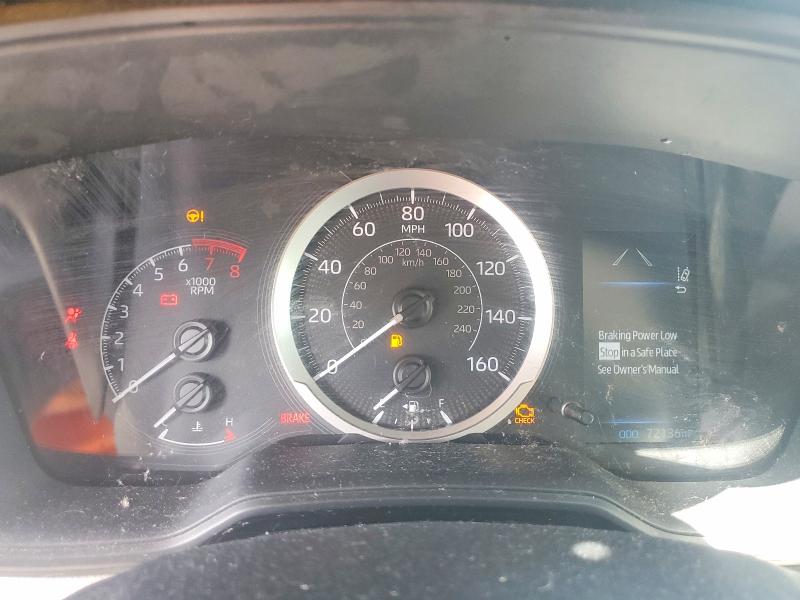 2022 Toyota Corolla VIN 5YFEPMAE9NP292537 COPART salvage auction — SIDE, Sc - Cert Of Title-Salvage, sold $4,600 on 2026-07-14 (photo 9)
