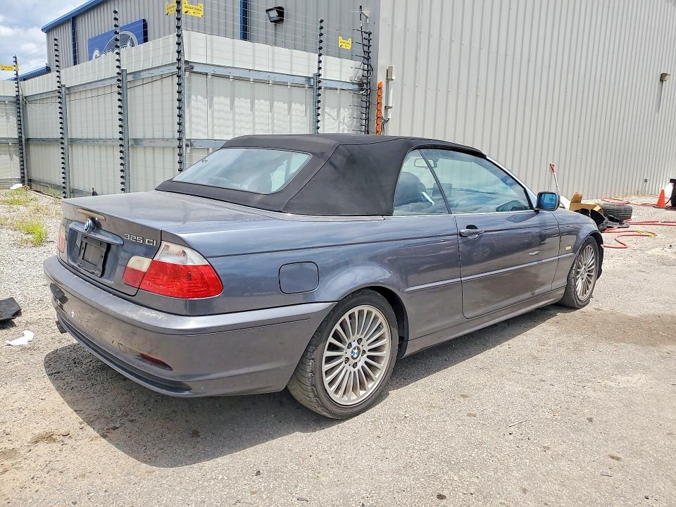 2003 BMW 3er VIN WBABS33463PG90481 COPART salvage auction — FRONT END, Sc - Cert Of Title-Salvage, sold $1,050 on 2026-07-27 (photo 3)