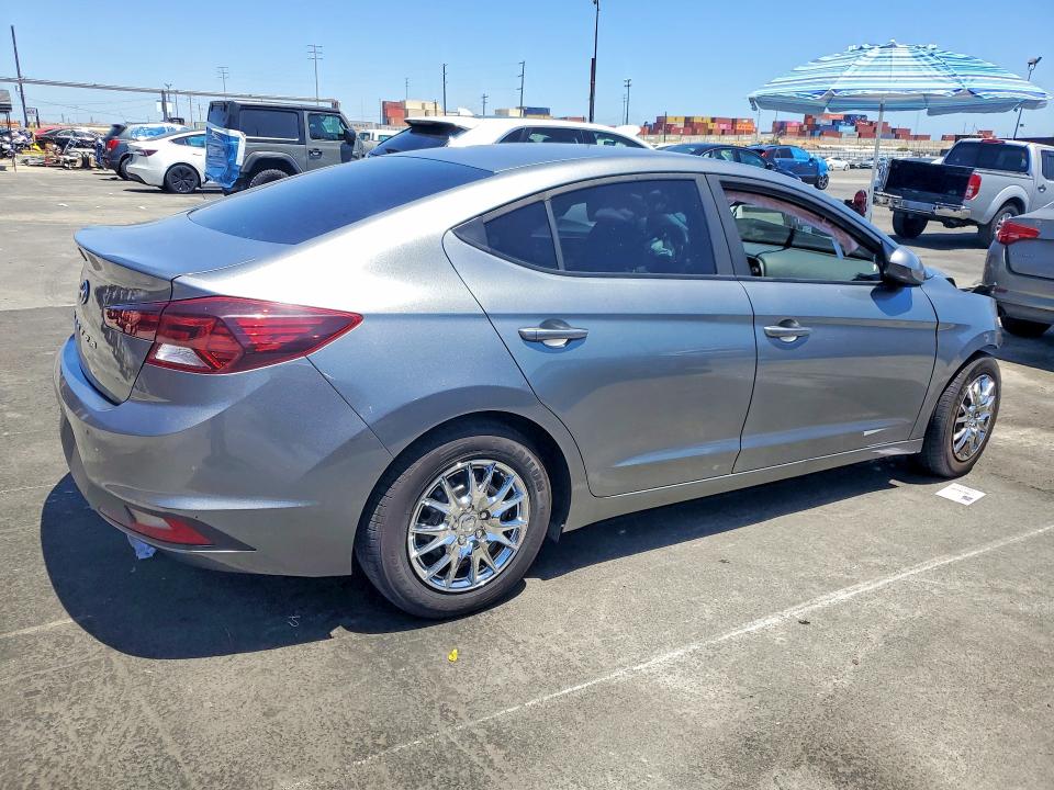 2019 Hyundai Elantra VIN KMHD74LF7KU784463 COPART salvage auction — FRONT END, Ca - Salvage Certificate, sold $725 on 2026-07-10 (photo 3)