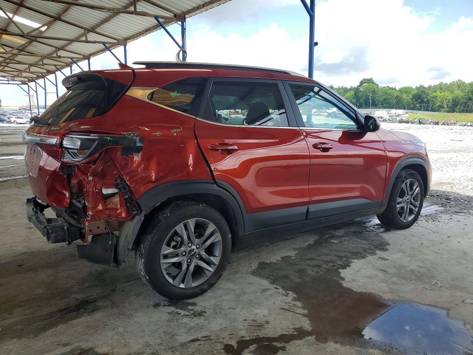 2023 Kia Seltos VIN KNDEU2AA6P7438181 COPART salvage auction — REAR END, Ga - Cert Of Title-Salvage, sold $7,000 on 2026-07-02 (photo 3)