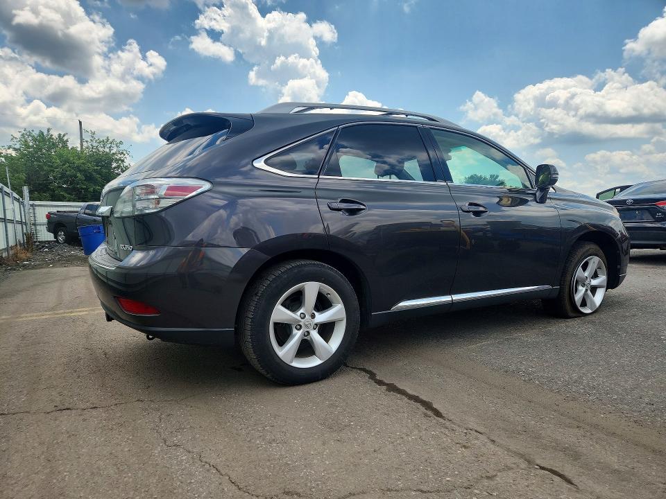 2010 Lexus Rx 350 VIN JTJBK1BA7A2401434 COPART salvage auction — SIDE, PA - CERTIFICATE OF SALVAGE, sold $4,950 on 2026-07-10 (photo 3)