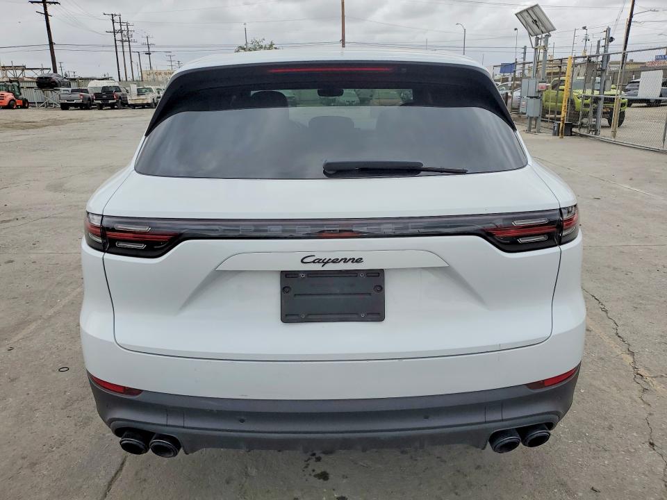 2022 Porsche Cayenne VIN WP1AA2AYXNDA01494 COPART salvage auction — FRONT END, Ca - Salvage Certificate, sold $15,000 on 2026-07-06 (photo 6)