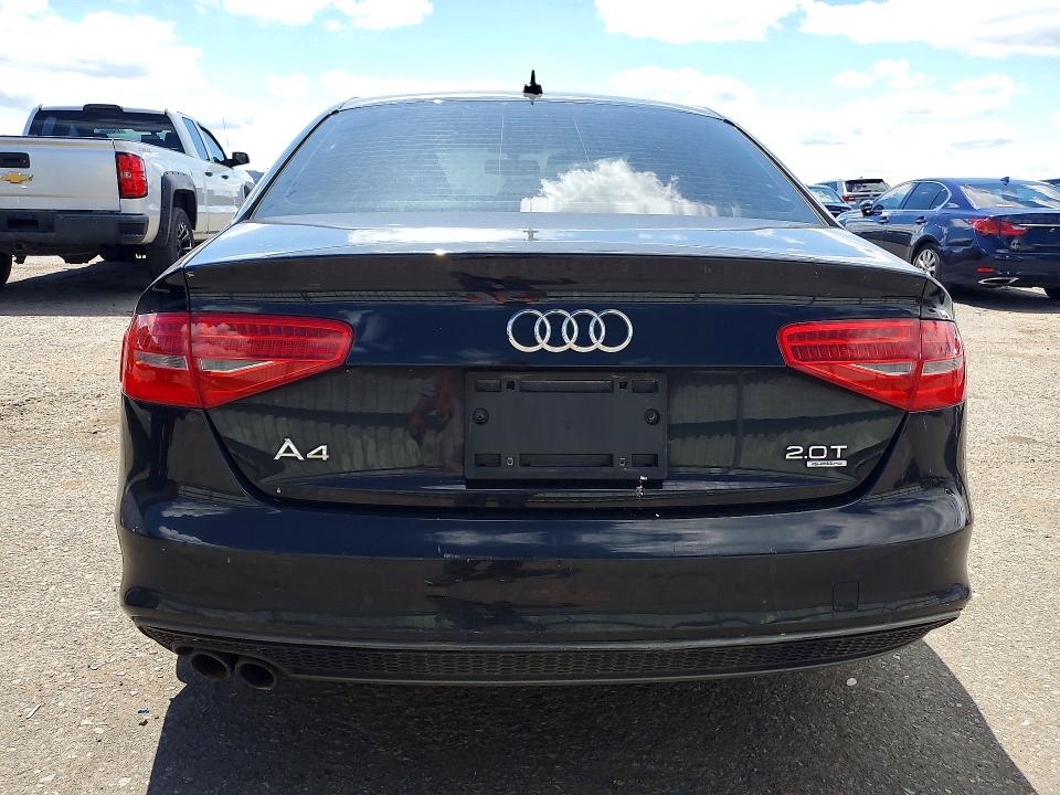 2014 Audi A4 VIN WAUBFAFL7EN036094 COPART salvage auction — MINOR DENT/SCRATCHES, PA - CERT OF TITLE, sold $175 on 2026-07-08 (photo 6)