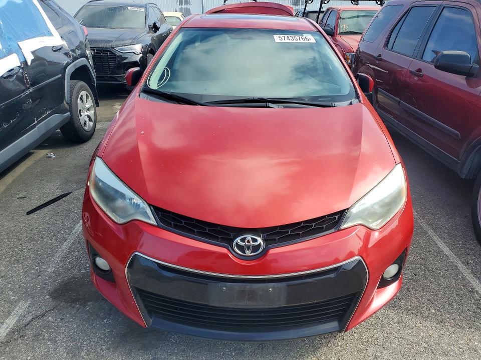 2015 Toyota VIN 5YFBURHE2FP309288 COPART salvage auction — REAR END, Ca - Salvage Certificate, sold $2,150 on 2026-07-28 (photo 5)