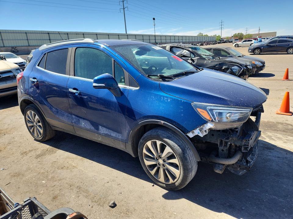 2019 Buick Encore VIN KL4CJESB5KB754289 COPART salvage auction — FRONT END, Nm - Cert Of Title-Salvage, sold $1,300 on 2026-07-13 (photo 4)