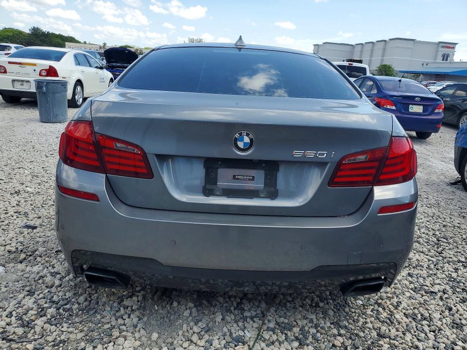 2013 BMW 5 series VIN WBAFR9C50DDX79875 COPART salvage auction — SIDE, Tx - Certificate Of Title, sold $1,350 on 2026-07-07 (photo 6)