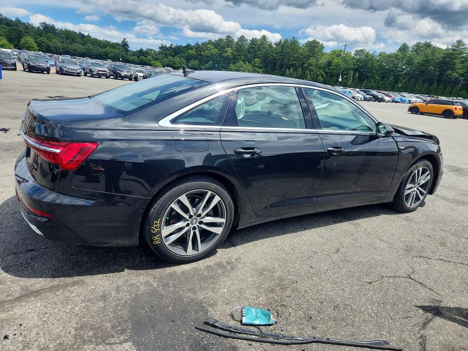 2019 Audi A6 VIN WAUL2AF24KN107223 COPART salvage auction — FRONT END, RI - SALVAGE CERTIFICATE OF TITLE, sold $3,450 on 2026-07-30 (photo 3)