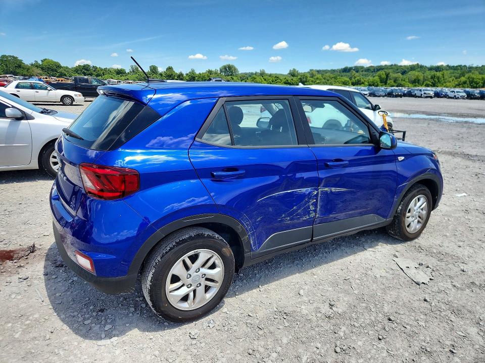 2025 Hyundai Venue VIN KMHRB8A34SU355902 COPART salvage auction — FRONT END, Il - Salvage Certificate, sold $3,300 on 2026-07-27 (photo 3)
