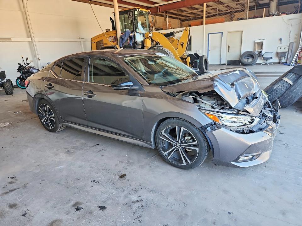 2020 Nissan VIN 3N1AB8DV4LY293501 COPART salvage auction — FRONT END, Tx - Salvage Vehicle Title, sold $3,650 on 2026-07-31 (photo 4)