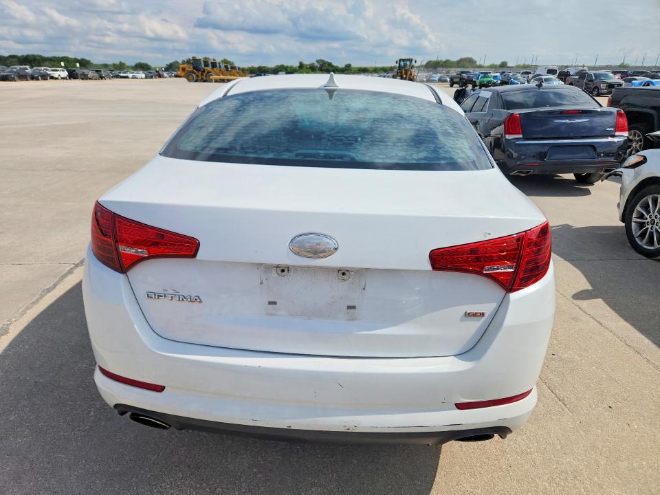 2013 Kia Optima VIN 5XXGM4A75DG221510 COPART salvage auction — BIOHAZARD/CHEMICAL, Tx - Salvage Vehicle Title, sold $150 on 2026-07-13 (photo 6)