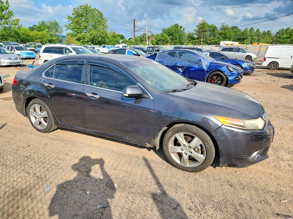 2011 Acura Tsx VIN JH4CU2F61BC002896 COPART salvage auction — SIDE, PA - CERTIFICATE OF SALVAGE, sold $825 on 2026-07-13 (photo 4)