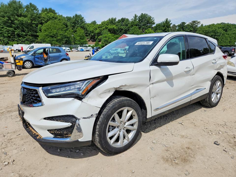 2021 Acura Rdx VIN 5J8TC2H37ML016670 COPART salvage auction — SIDE, Ma - Cert Of Title-Salvage, sold $8,000 on 2026-07-27 (photo 1)