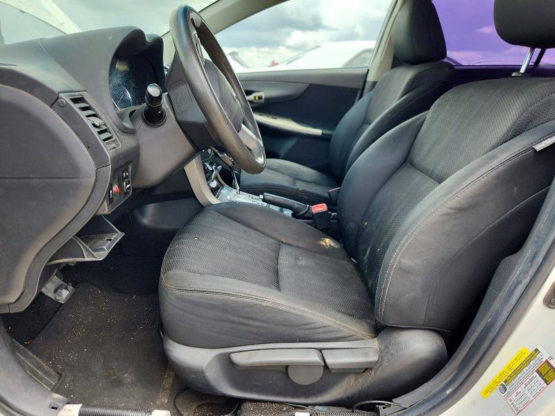 2012 Toyota Corolla VIN 5YFBU4EE8CP010875 COPART salvage auction — FRONT END, Tx - Salvage Vehicle Title, sold $1,350 on 2026-07-16 (photo 7)