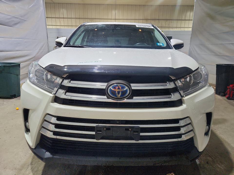 2018 Toyota Highlander VIN 5TDDGRFH0JS050555 COPART salvage auction — REAR END, Nh - Cert Of Title-Salvage, sold $2,050 on 2026-07-28 (photo 5)