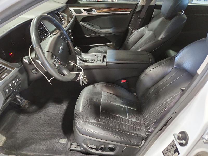 2017 Genesis G80 VIN KMHGN4JE6HU209650 COPART salvage auction — FRONT END, Va - Cert Of Title - Salvage, sold $3,550 on 2026-07-17 (photo 7)