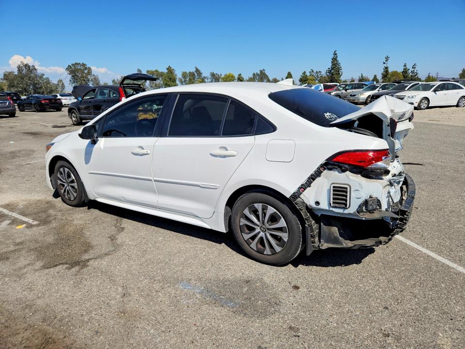 2022 Toyota VIN JTDEAMDE1NJ036393 COPART salvage auction — REAR END, Ca - Salvage Certificate, sold $5,500 on 2026-07-28 (photo 2)