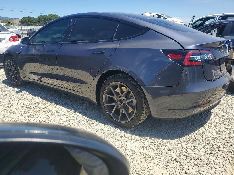 2022 Tesla Model 3 VIN 5YJ3E1EB6NF324514 COPART salvage auction — FRONT END, Ca - Salvage Certificate, sold $3,300 on 2026-07-28 (photo 2)