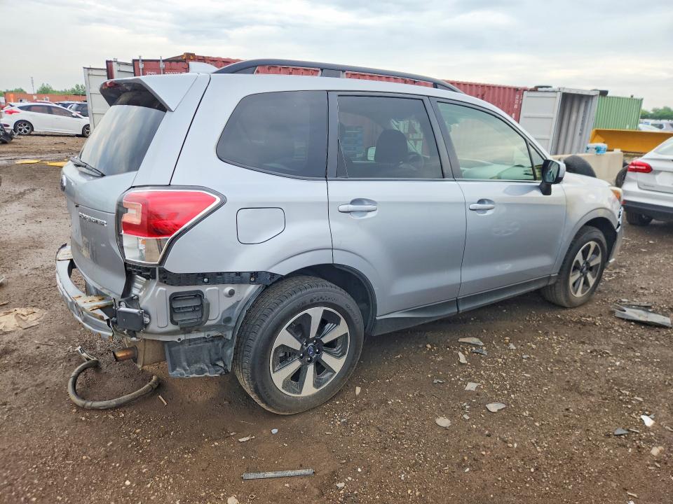 2018 Subaru Forester VIN JF2SJAGCXJH558700 COPART salvage auction — REAR END, Il - Salvage Certificate, sold $250 on 2026-07-21 (photo 3)