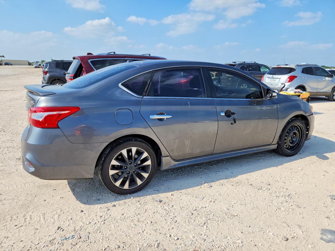 2018 Nissan Sentra VIN 3N1AB7AP7JY335155 COPART salvage auction — Front End, TX - CERTIFICATE OF TITLE, sold $1,550 on 2026-07-09 (photo 3)