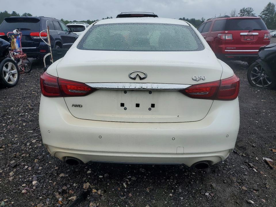 2021 Infiniti VIN JN1EV7BR2MM755213 COPART salvage auction — ROOF, Md - Cert Of Salvage < 75% Damage, sold $9,600 on 2026-07-20 (photo 6)