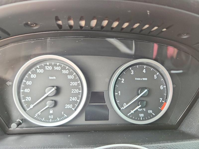 2009 BMW X6 VIN 5UXFG43599L223698 COPART salvage auction — BURN, Ab - Bos - Salvage, sold $900 on 2026-07-09 (photo 9)