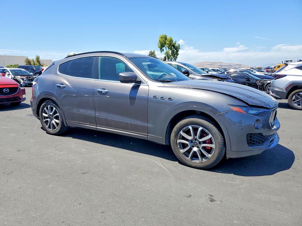 2019 Maserati Levante VIN ZN661XUA5KX322564 COPART salvage auction — FRONT END, Ca - Salvage Certificate, sold $3,900 on 2026-07-22 (photo 4)