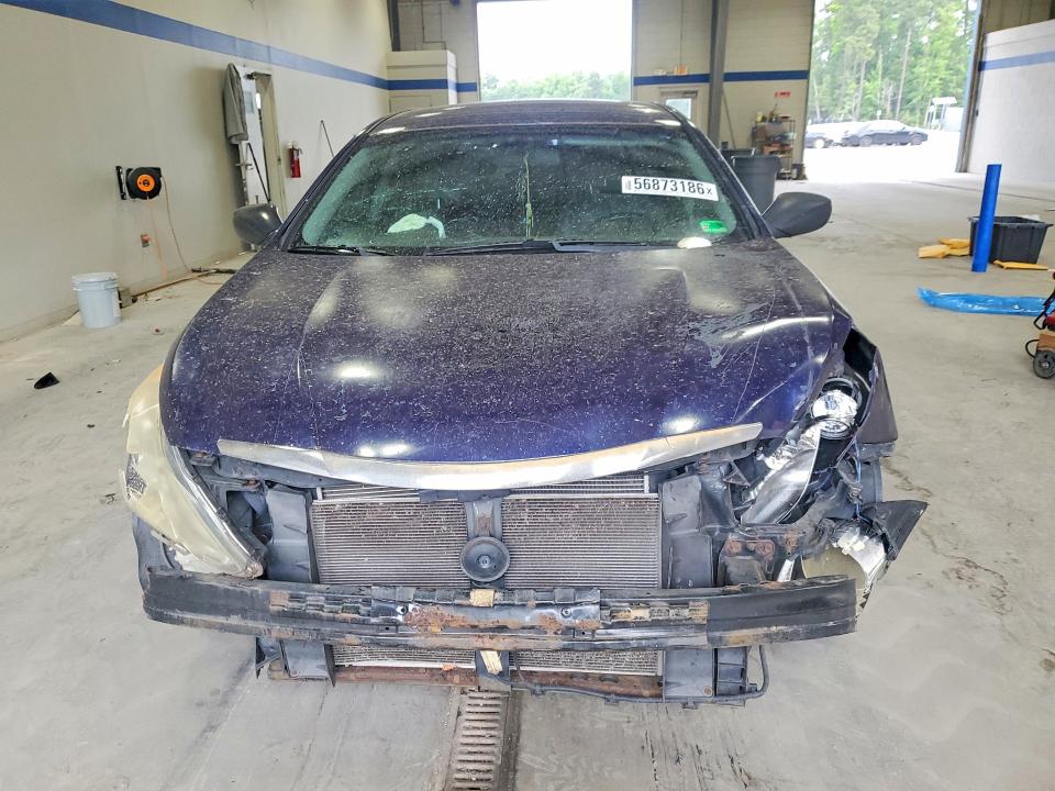 2011 Hyundai Sonata VIN 5NPEB4AC2BH054339 COPART salvage auction — REAR END, VA - CERT OF TITLE - SALVAGE, sold $400 on 2026-07-02 (photo 5)