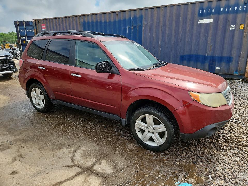 2010 Subaru Forester VIN JF2SH6DC6AH722442 COPART salvage auction — HAIL, Wi - Junked Vehicle Bill Of Sale, sold $725 on 2026-07-20 (photo 4)