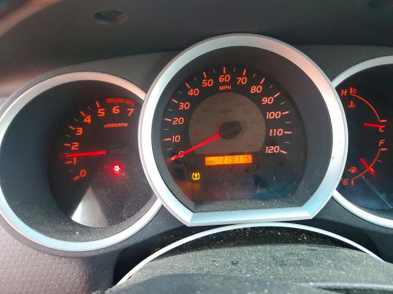 2008 Toyota Tacoma VIN 5TEUU42N68Z579299 COPART salvage auction — MECHANICAL, MA - CERT OF TITLE-RECONSTRCTD COLL, sold $3,300 on 2026-07-27 (photo 9)