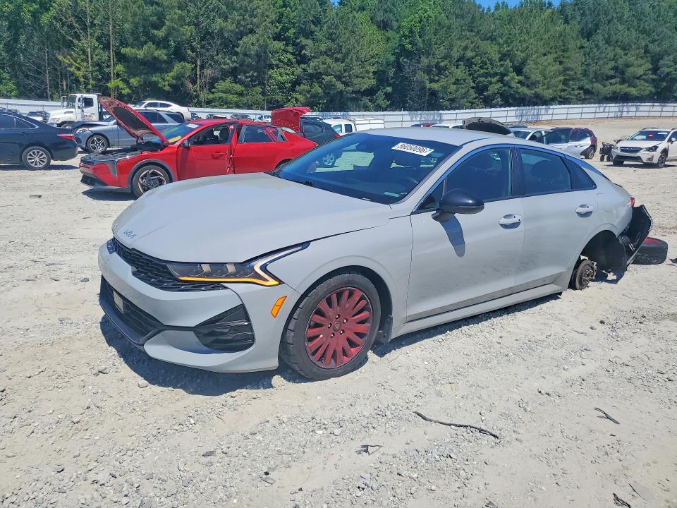 2023 Kia K5 VIN 5XXG64J29PG223215 COPART salvage auction — REAR END, Ga - Cert Of Title-Salvage, sold $4,800 on 2026-07-22 (photo 1)