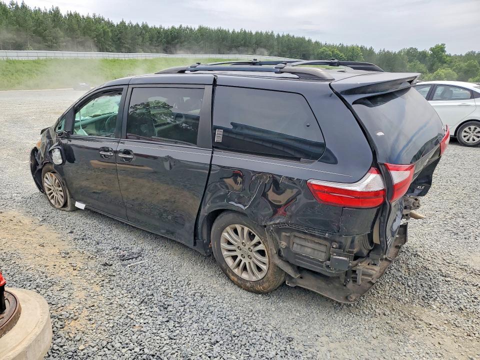 2015 Toyota Sienna VIN 5TDYK3DC3FS584158 COPART salvage auction — REAR END, NC - SALVAGE CERTIFICATE OF TITLE, sold $225 on 2026-07-23 (photo 2)