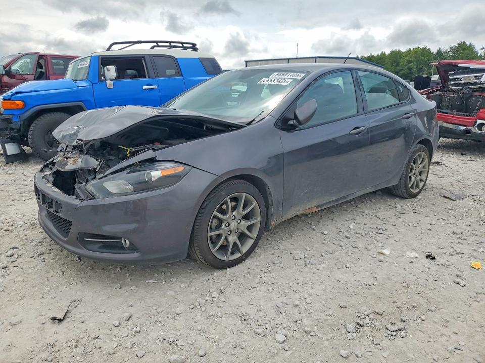 2015 Dodge Dart VIN 1C3CDFBBXFD121191 COPART salvage auction — FRONT END, MI - CERTIFICATE OF TITLE, sold $750 on 2026-07-02 (photo 1)