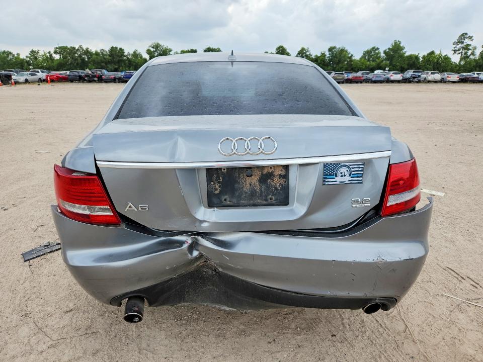 2007 Audi A6 VIN WAUDH74F27N075732 COPART salvage auction — REAR END, TX - SALVAGE VEHICLE TITLE (P), sold $525 on 2026-07-10 (photo 6)