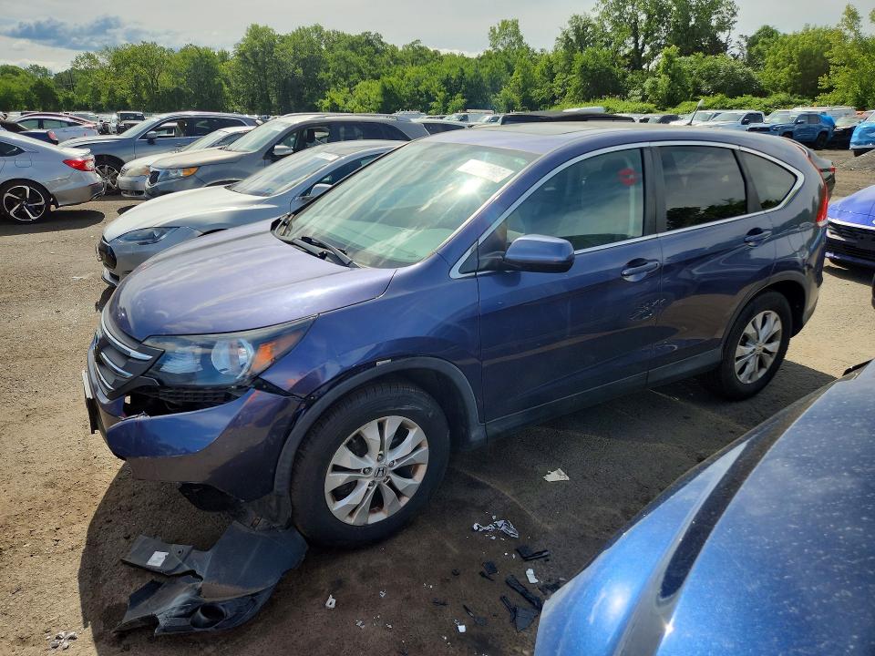 2013 Honda Cr-v VIN 2HKRM4H59DH625007 COPART salvage auction — FRONT END, Ct - Cert Of Title-Salvage, sold $2,900 on 2026-07-02 (photo 1)
