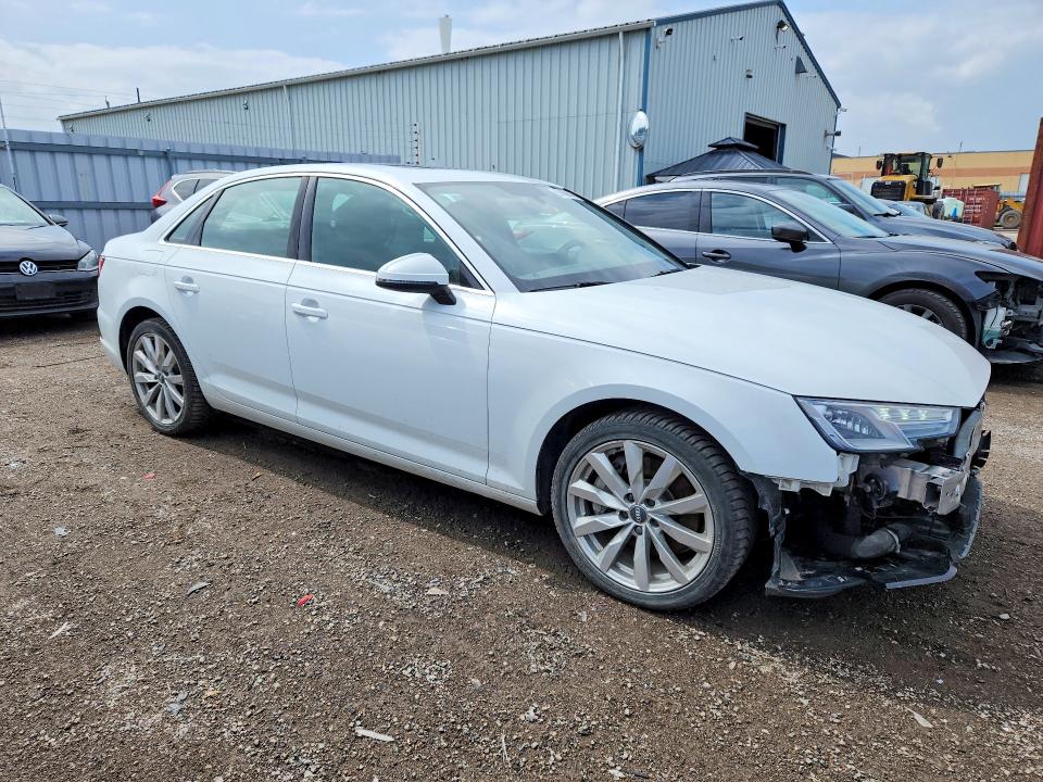 2019 Audi A4 VIN WAUANAF44KN011995 COPART salvage auction — FRONT END, On - Permit No Brand - Unfit, sold $6,200 on 2026-07-14 (photo 4)
