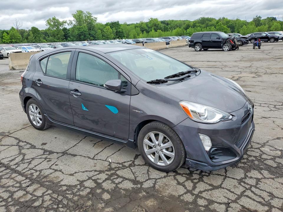 2017 Toyota VIN JTDKDTB30H1591412 COPART salvage auction — REAR END, Ny - Mv-907A Salvage Certificate, sold $1,150 on 2026-07-14 (photo 4)