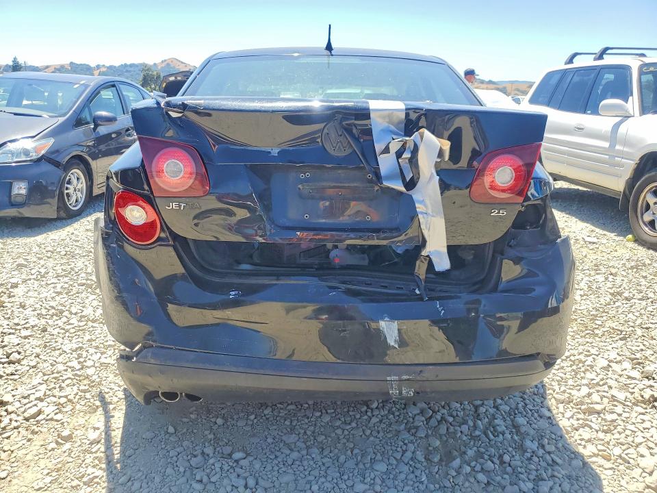 2010 Volkswagen Jetta VIN 3VWAZ7AJ8AM105293 COPART salvage auction — REAR END, Ca - Salvage Certificate, sold $375 on 2026-07-02 (photo 6)