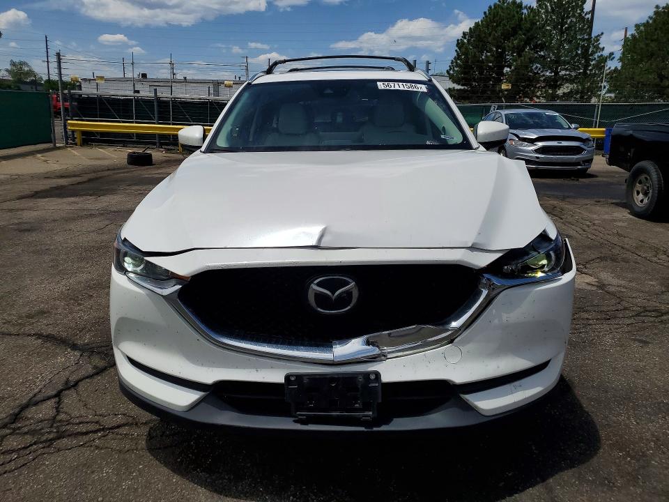 2021 Mazda VIN JM3KFBCM5M0381696 COPART salvage auction — FRONT END, Co - Public - Salvage Title, sold $4,950 on 2026-07-09 (photo 5)