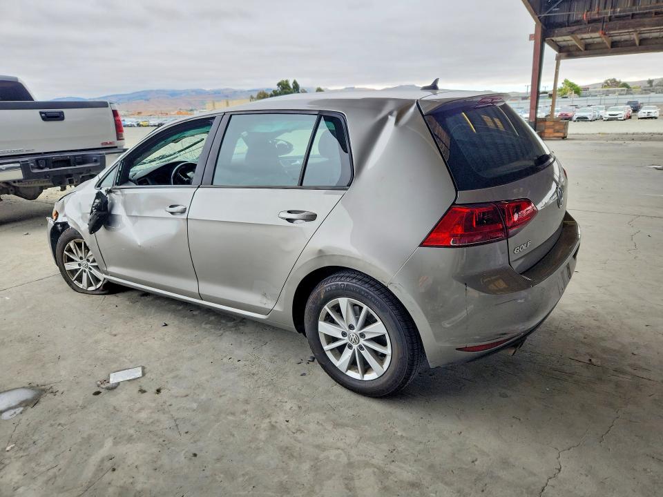 2017 Volkswagen VIN 3VW217AU3HM020121 COPART salvage auction — FRONT END, CA - SALVAGE CERTIFICATE, sold $450 on 2026-07-02 (photo 2)