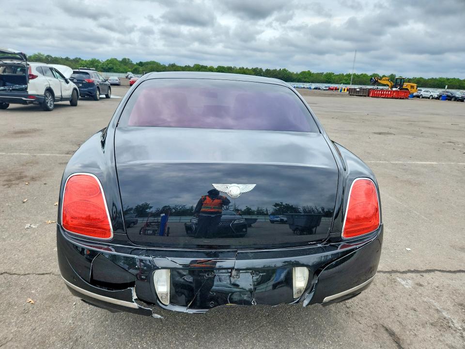 2009 Bentley Continental VIN SCBBR93W19C061925 COPART salvage auction — REAR END, Tx - Certificate Of Title (P), sold $2,450 on 2026-07-08 (photo 6)