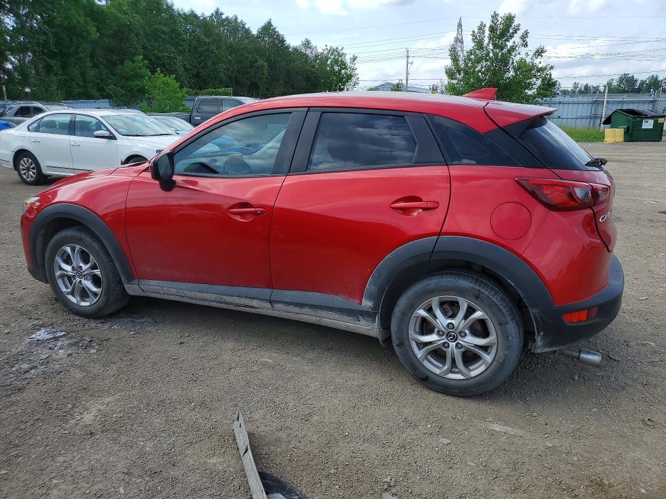 2016 Mazda Cx-3 VIN JM1DKBC73G0110793 COPART salvage auction — UNDERCARRIAGE, On - Permit Salvage, sold $1,700 on 2026-07-09 (photo 2)