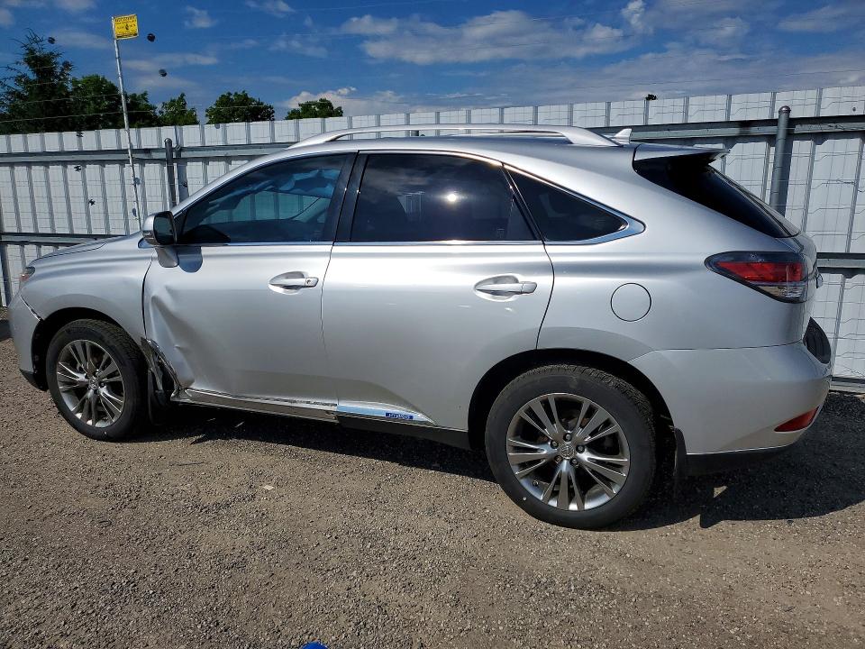 2013 Lexus Rx VIN JTJBC1BA8D2437974 COPART salvage auction — SIDE, On - Permit No Brand - Unfit, sold $150 on 2026-07-28 (photo 2)