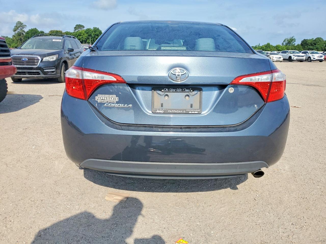 2015 Toyota Corolla VIN 2T1BURHE4FC310880 COPART salvage auction — Front End, AL - CERT OF TITLE-SALVAGE TITLE, sold $1,550 on 2026-07-09 (photo 6)