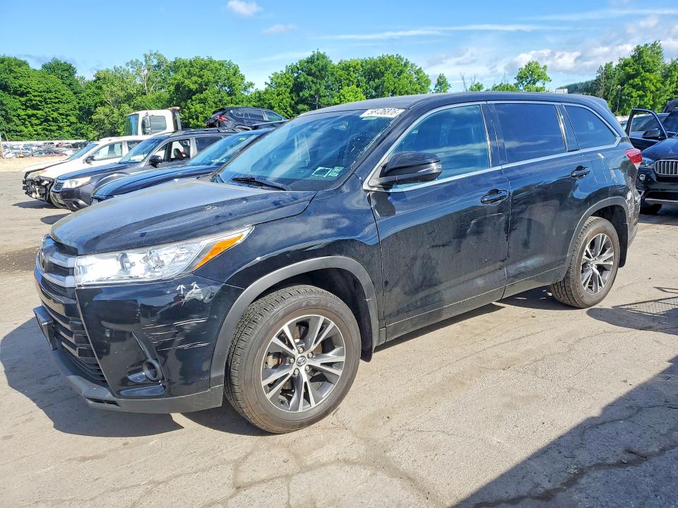 2019 Toyota VIN 5TDBZRFH4KS736312 COPART salvage auction — FRONT END, NY - CERTIFICATE OF TITLE, sold $4,250 on 2026-07-09 (photo 1)