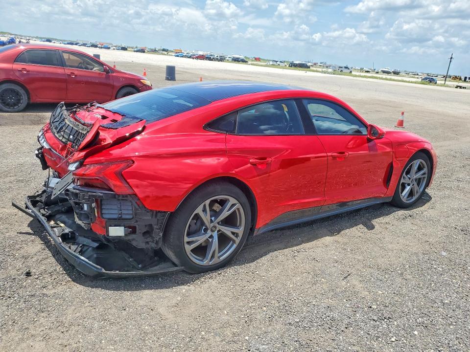 2022 Audi E-tron gt VIN WAUDJBFW4N7004389 COPART salvage auction — REAR END, Fl - Certificate Of Destruction, sold $16,800 on 2026-07-13 (photo 3)