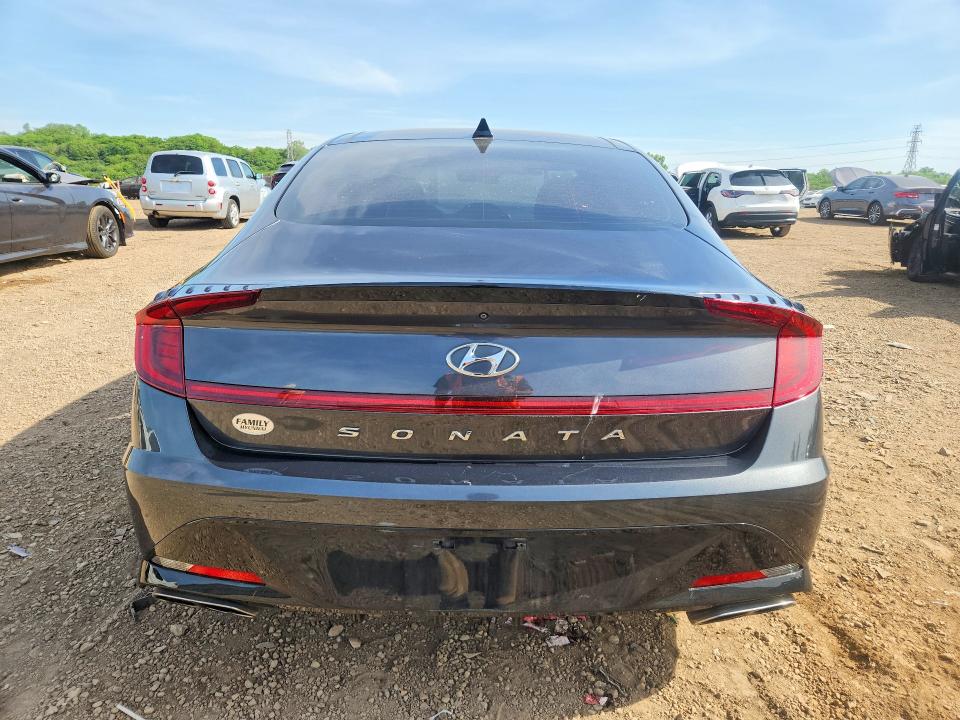 2022 Hyundai Sonata VIN 5NPEK4JC7NH135826 COPART salvage auction — FRONT END, Il - Salvage Certificate, sold $4,050 on 2026-07-24 (photo 6)